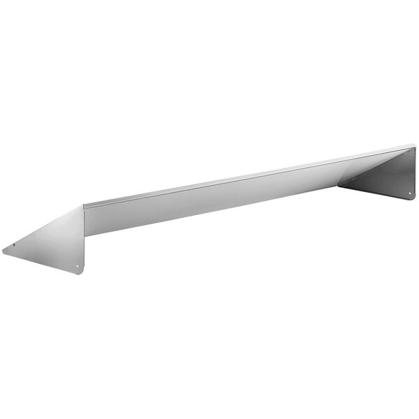 A stainless steel rectangular lid with a white background.