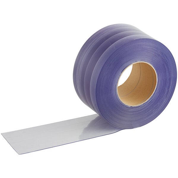 a roll of plastic tape