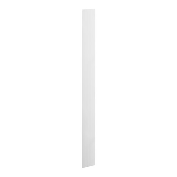 A white rectangular object with black lines on it.