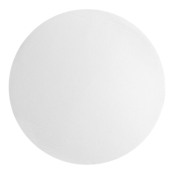 24" White Corrugated Cake Circle - 100/Case