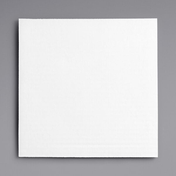 10 Square Masonite Board - White