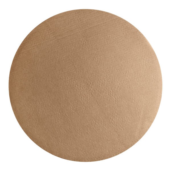 24" White Corrugated Pizza Circle - 100/Case
