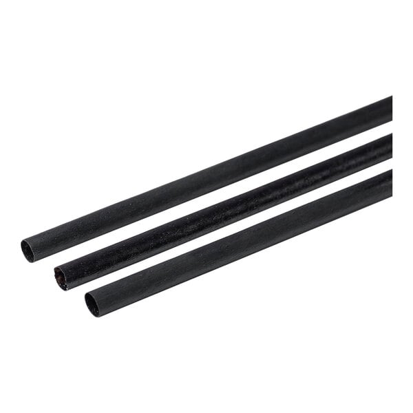 Several Greenprint black plastic tubes on a white background.