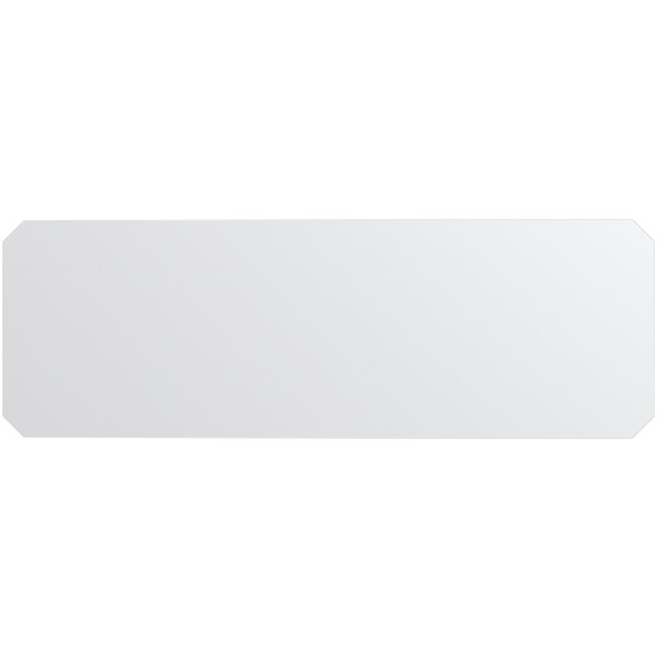 A white rectangular object with black edges.