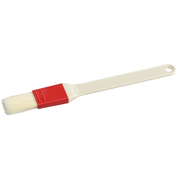 Choice 1 W Natural Bristle Pastry / Basting Brush with Plastic Handle