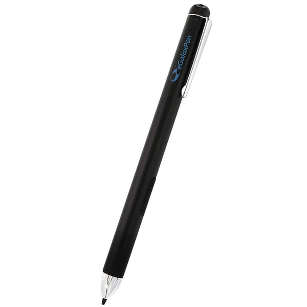 A black DT Research digital pen with a silver cap.