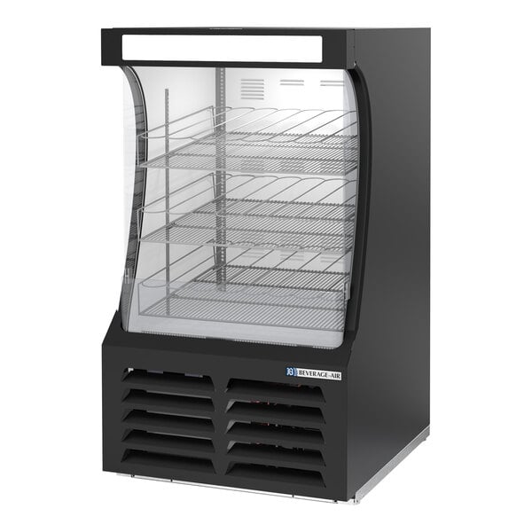 Beverage-Air Breeze BZ13HC-B 30" Black Vertical Air Curtain Merchandiser