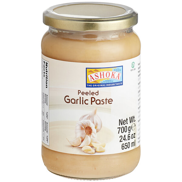 A case of 6 Ashoka Garlic Paste jars.