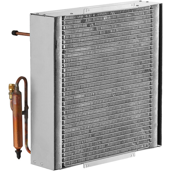 A Narvon air condenser with a copper pipe.