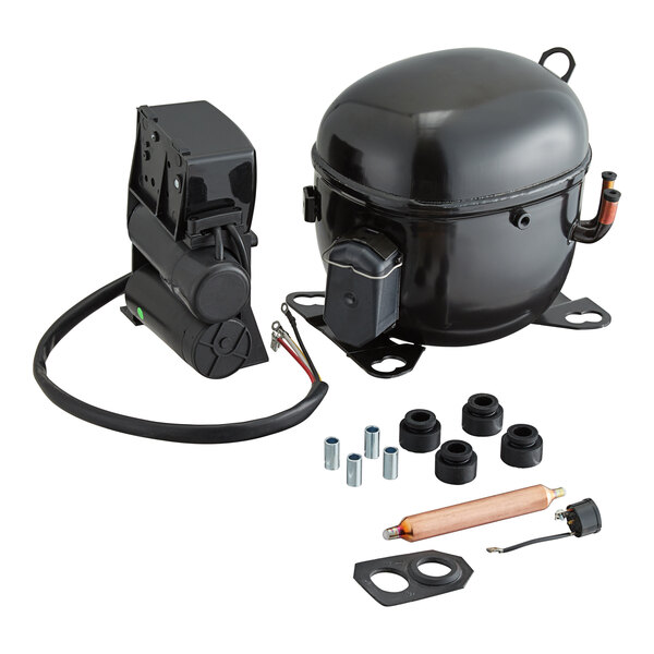 A replacement compressor kit for Narvon SM3 granita or slushy machines, including the compressor unit, electrical components, and installation hardware.