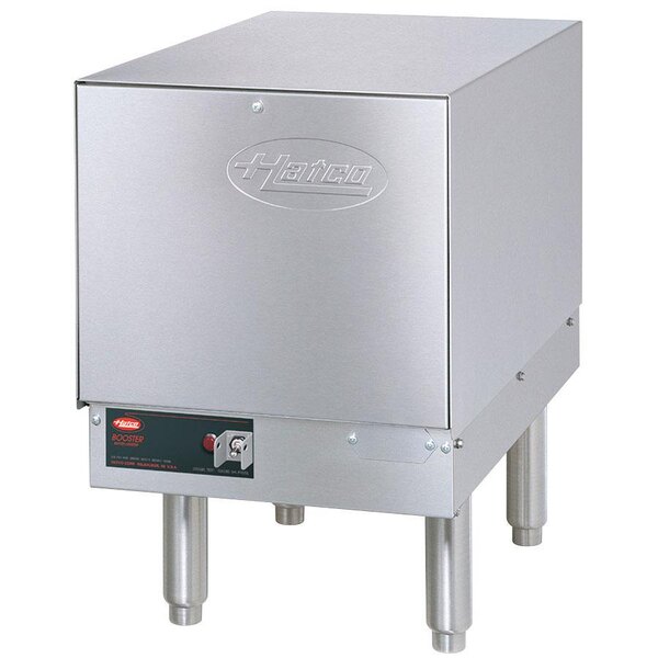 A stainless steel Hatco compact booster water heater.