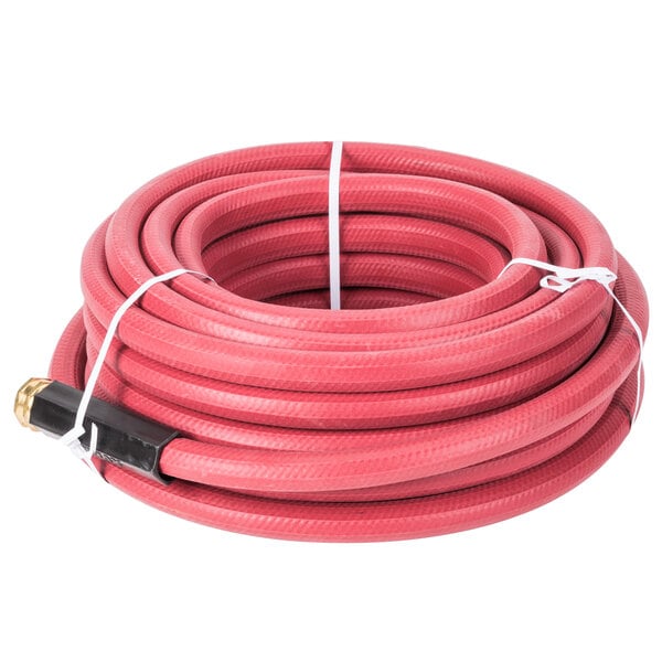 Notrax Commercial Hot Water Hose 50, Red Garden Hose