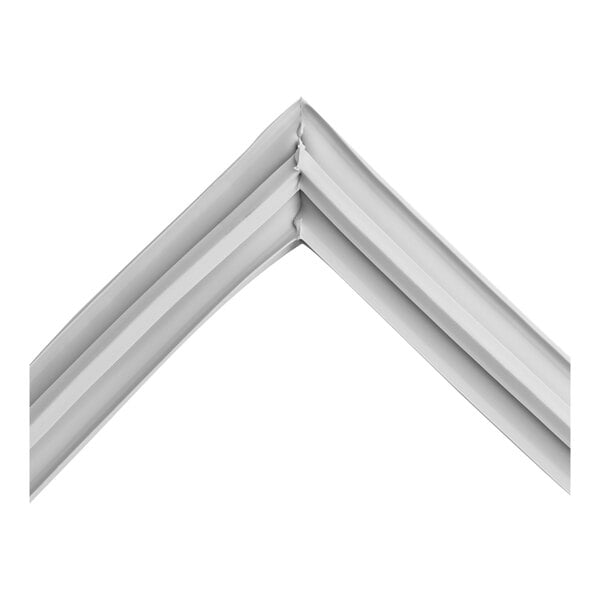 A white square Avantco gasket.