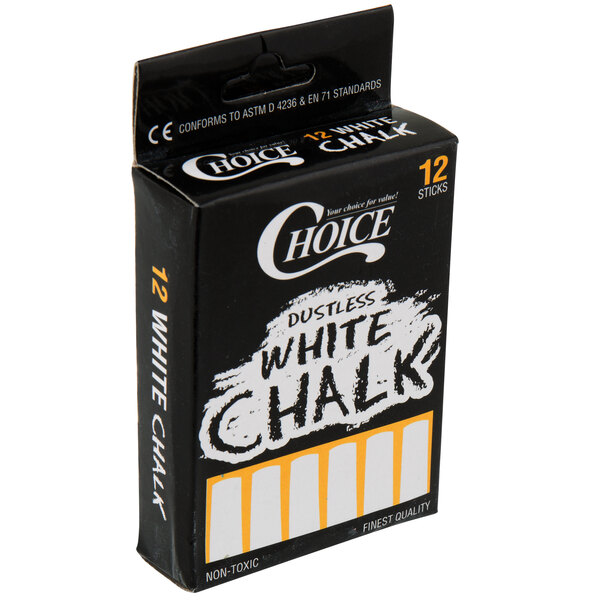 12 Boxes Vintage Weber Costello Alpha Chalk White Chalkboard Chalk New Old  Stock