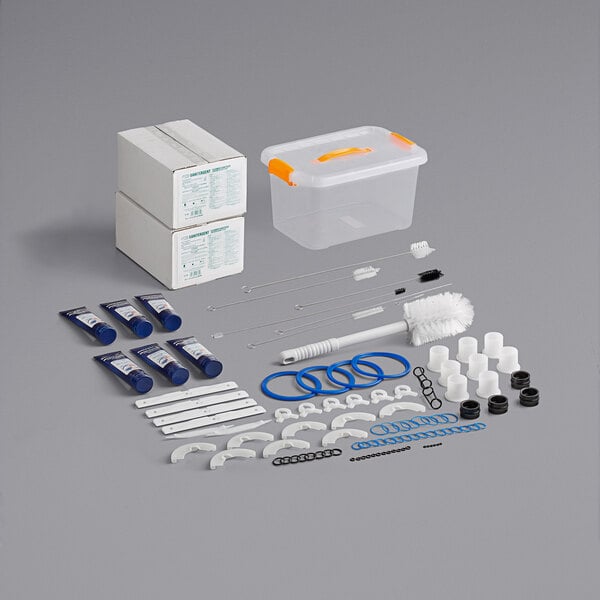 A Spaceman starter kit for soft serve ice cream machines.