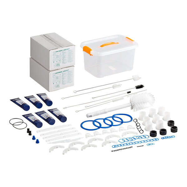 Spaceman SM-KIT-REFILL-SS-2F-L-AIR Maintenance Kit for 6378A-C and 6378AD-C Soft Serve Ice Cream Machines