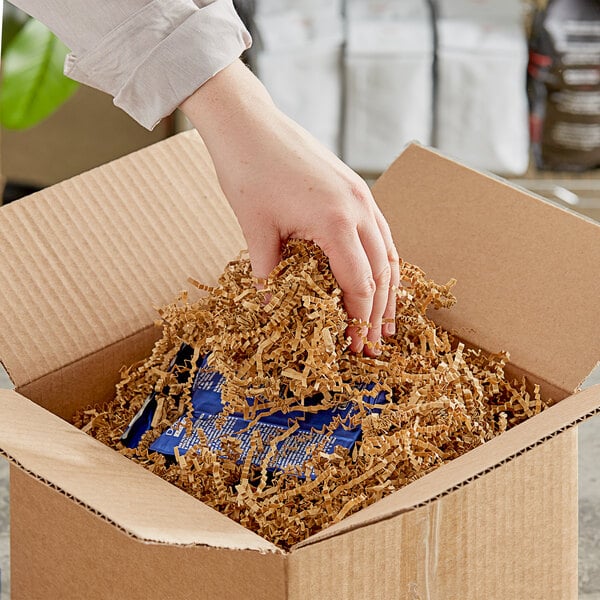 Crinkle Cut Paper Shred - Kraft (10 lb. Box) – America Basket