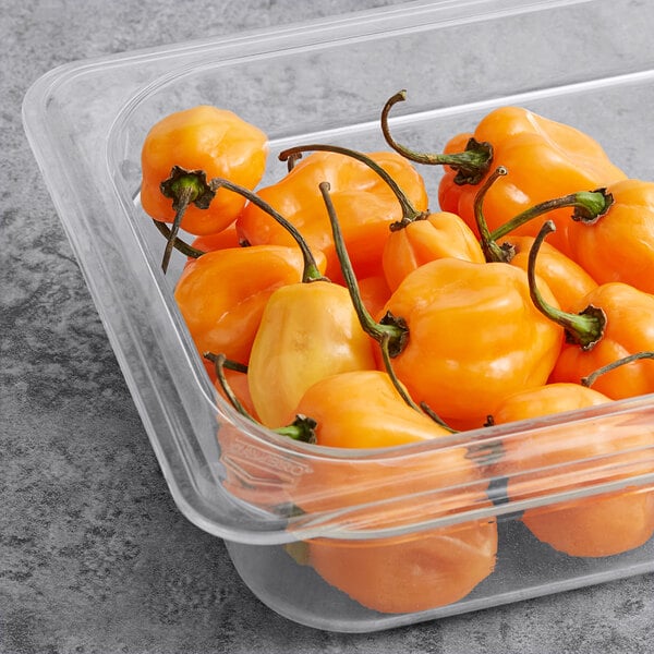 orange habanero peppers