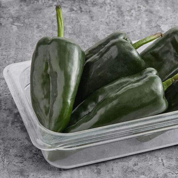 fresh poblano peppers