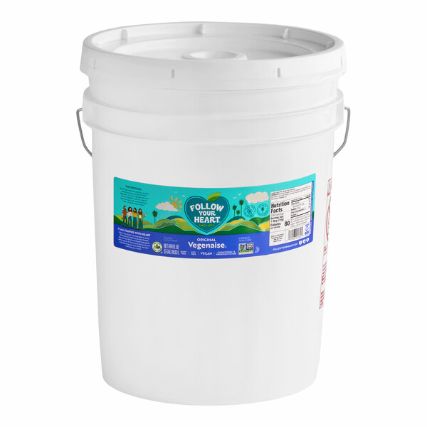 Follow Your Heart Original Vegenaise Vegan Mayonnaise 5 Gallon