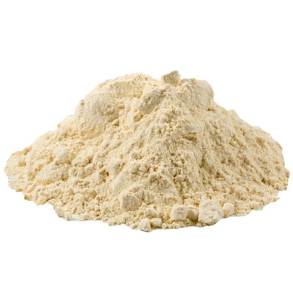A pile of Golden Dipt Complete Beer Batter Mix in powder form.