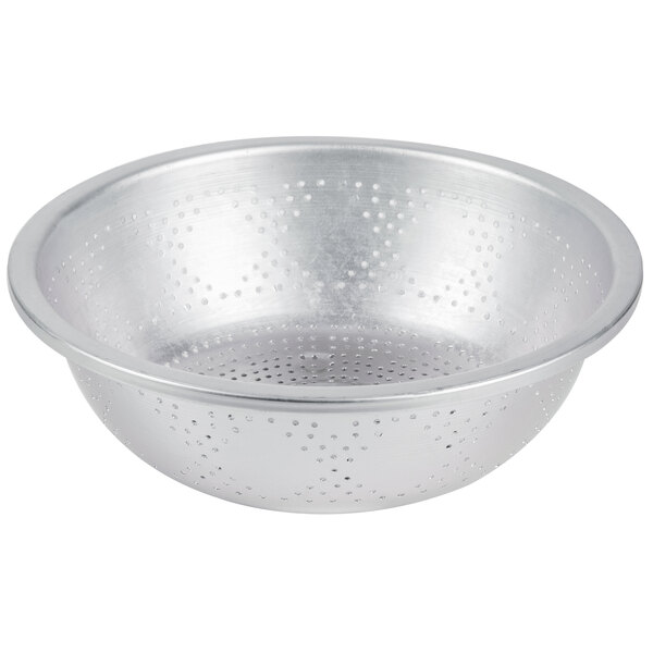 2.25 Qt. Aluminum Chinese Colander with Small Holes