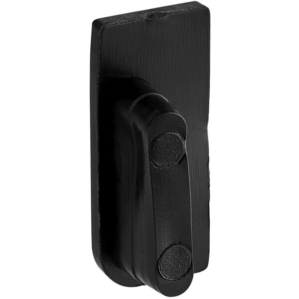 A black metal ServIt foot with two circles.