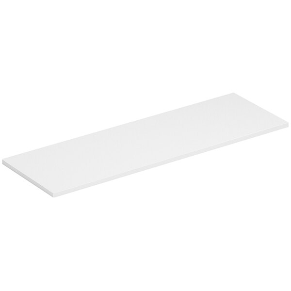 A white rectangular object with metal handles on a white background.