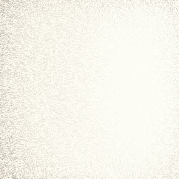 A white vinyl cushion designed for use with alloy chairs.