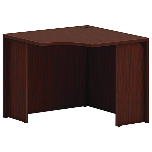 mahogany corner desk