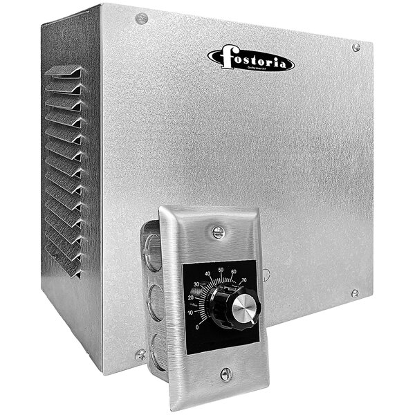 A silver and black TPI Aluminized Variable Heat Controller with a dial.