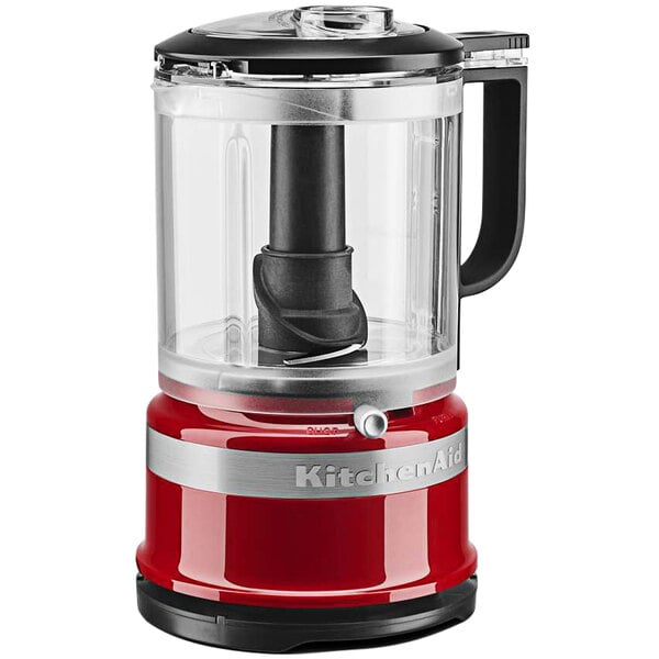 KitchenAid KFC0516ER Red 5-Cup Food Chopper - 120V