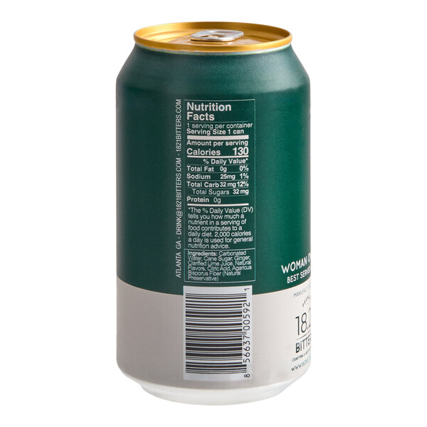 18.21 Bitters Ginger Beer 12 fl. oz. - 6/Pack
