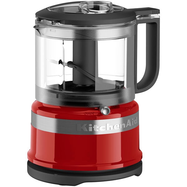 KitchenAid KFC3516ER Red 3 1/2-Cup Food Chopper - 120V