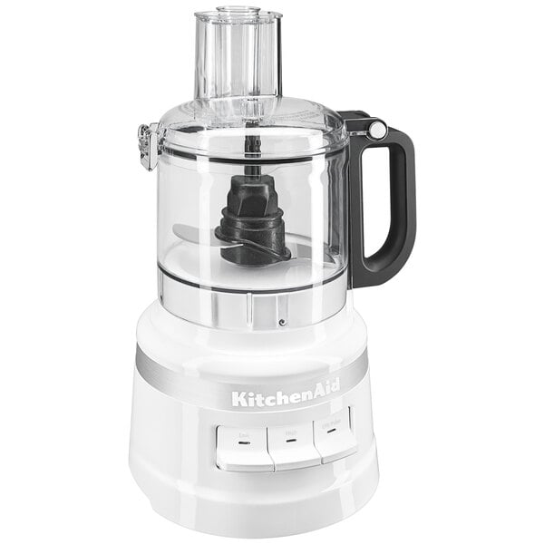 KitchenAid KFP0718WH White 7-Cup Food Processor