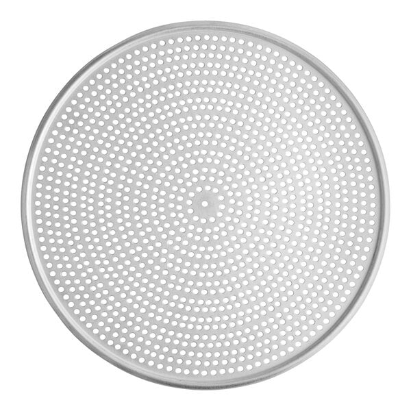 An American Metalcraft mega pizza screen with holes.