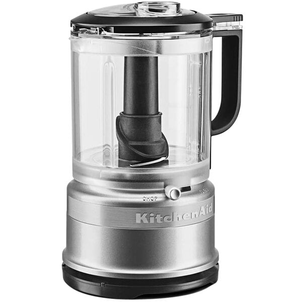 KitchenAid KFC0516CU Silver 5-Cup Food Chopper - 120V