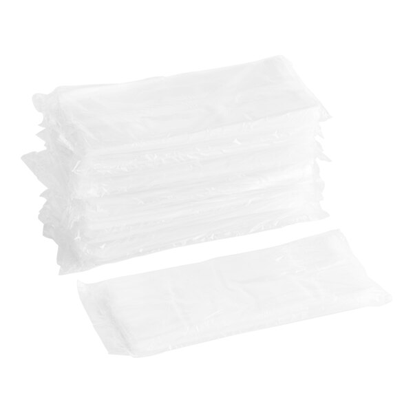 A stack of Choice plastic food bags.