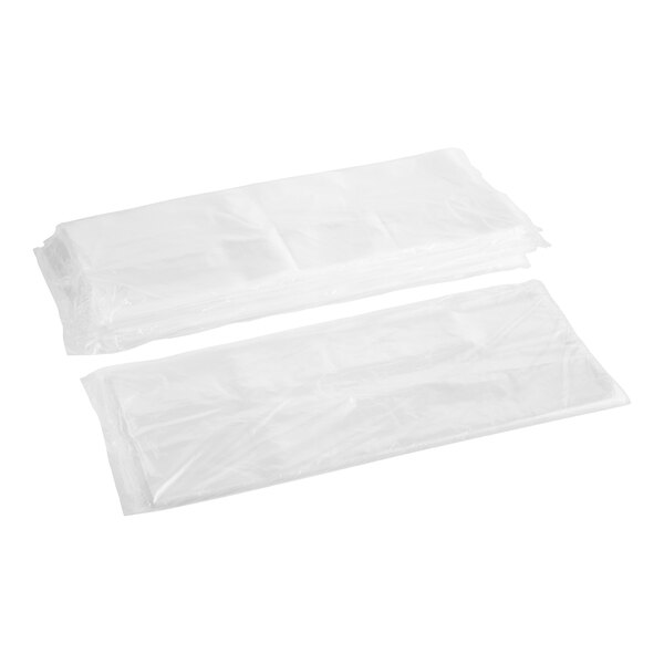 A stack of Choice heavy-duty plastic bags.