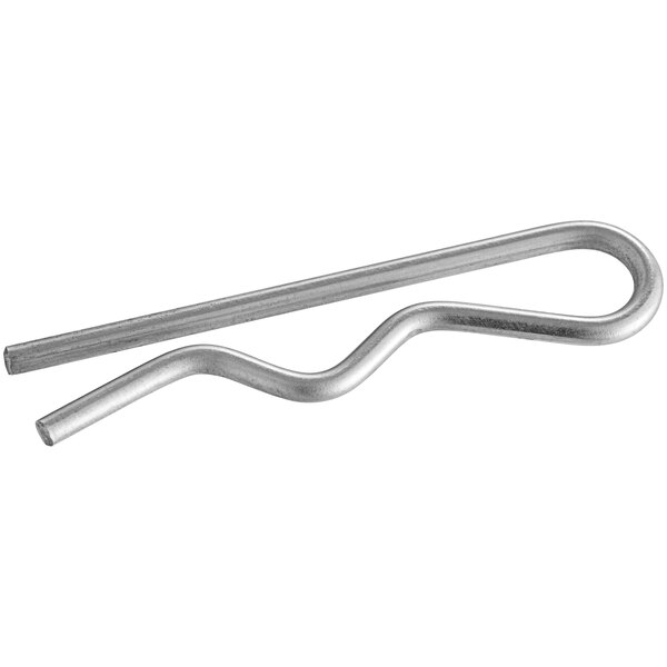 A metal hook for an Avantco broiler.