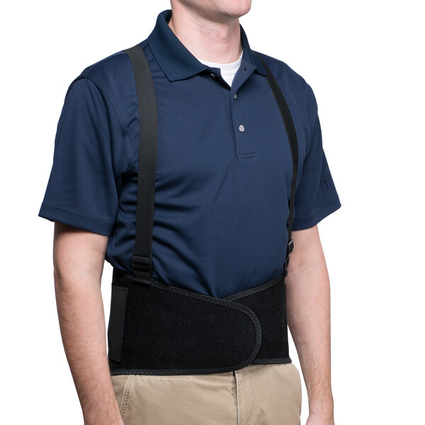 Black Back Support Belt - XL