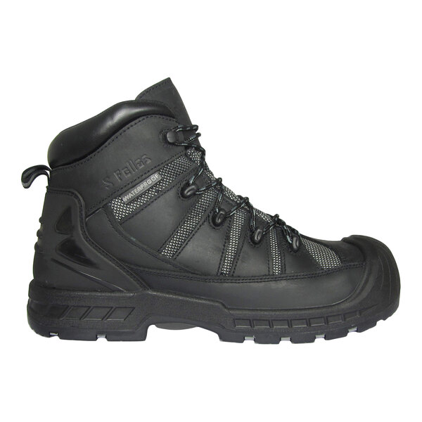 Genuine Grip® 6200 Trekker Men's Size 12 Medium Width Black Waterproof Composite Toe Non-Slip Boot