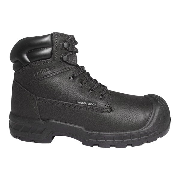Genuine Grip® 6000 Vulcan Men's Size 11 Medium Width Black Waterproof Composite Toe Non-Slip Boot