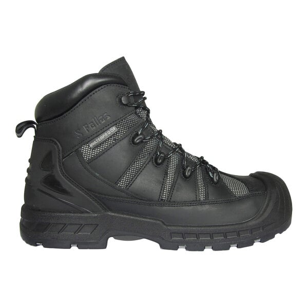 Genuine Grip® 6200 Trekker Men's Size 10 Medium Width Black Waterproof Composite Toe Non-Slip Boot