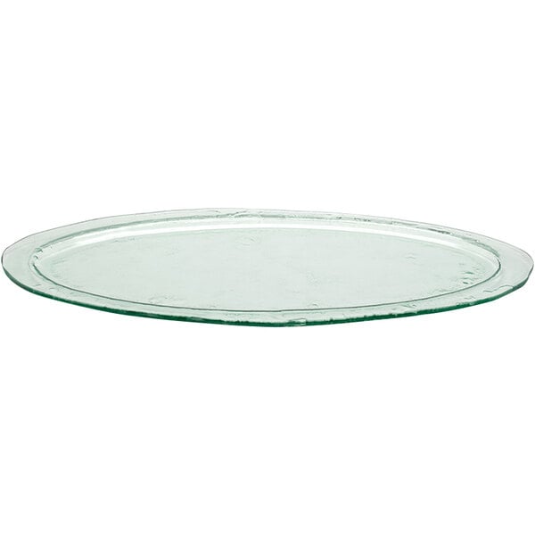 Front of the House Arctic 24 x 12 1 2 Clear Glass Oval Platter 2 Case