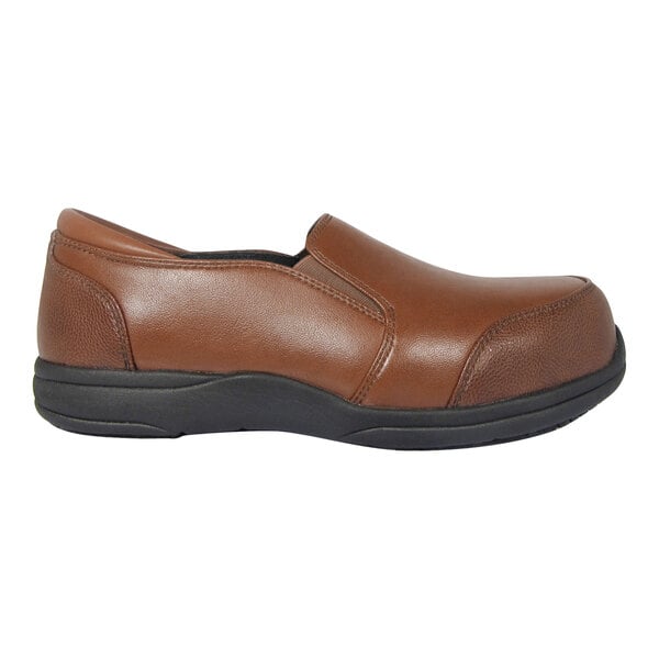 Genuine Grip® 351 Women's Size 10 Medium Width Caramel Ultra Light Composite Toe Non-Slip Shoe