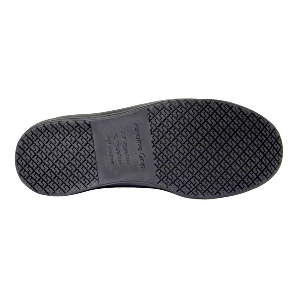 Genuine Grip® 2060 Men's Size 11 Wide Width Black Non-Slip Slip-On Shoe