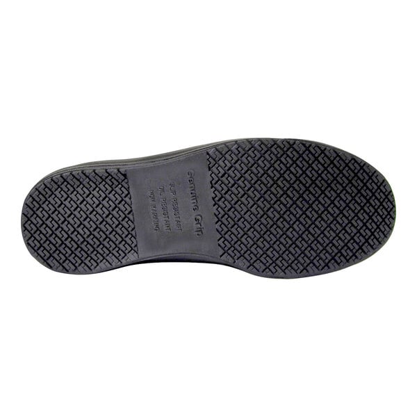 Genuine Grip® 2060 Men's Size 7.5 Wide Width Black Non-Slip Slip-On Shoe