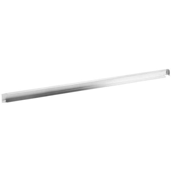 A long metal bar with tabs on the ends.