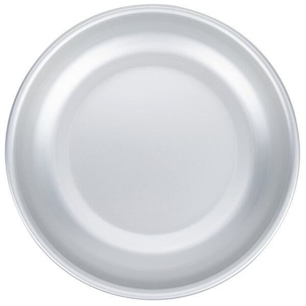 An American Metalcraft aluminum seafood tray with a white background.